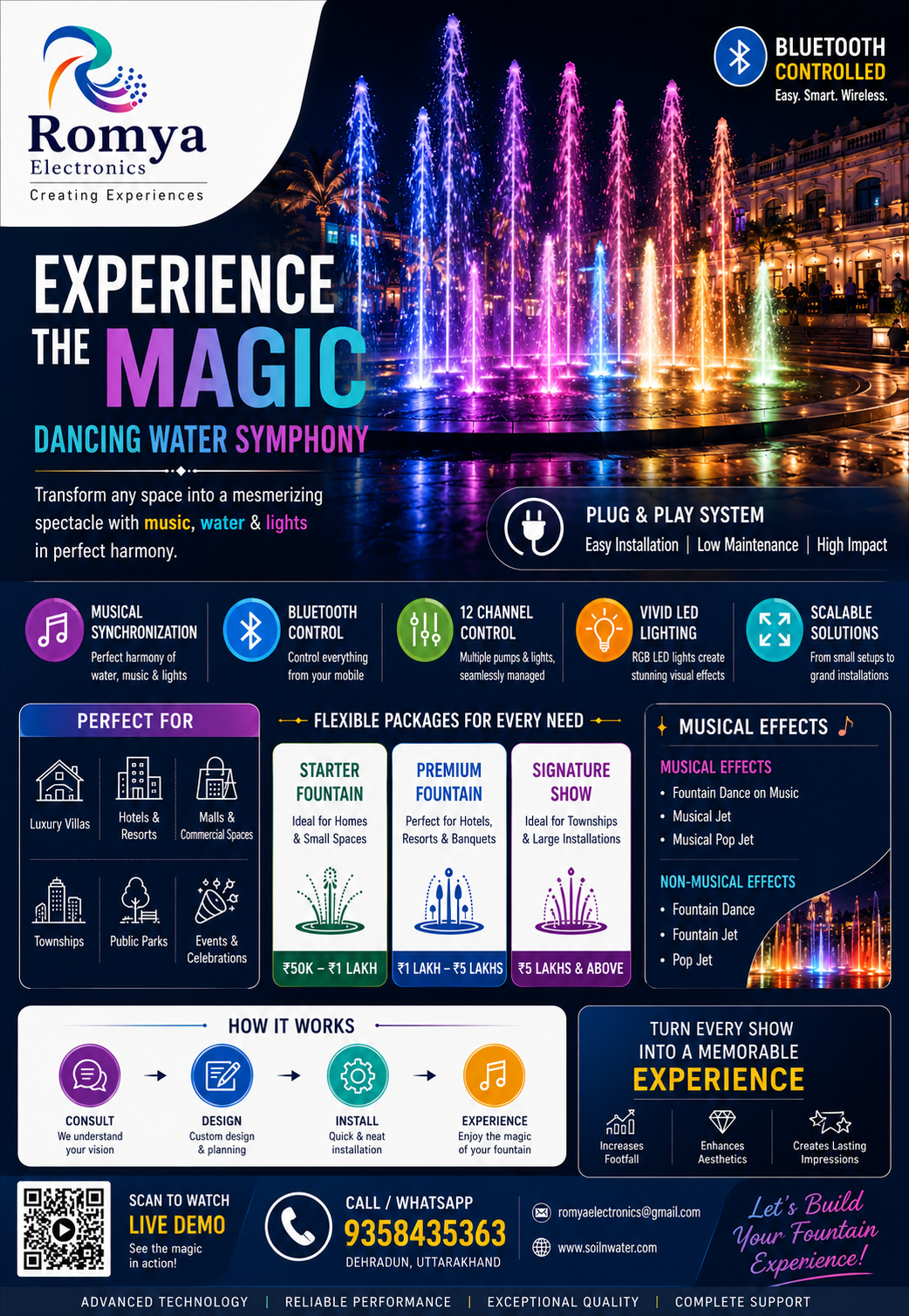 EXPERIENCE THE MAGIC OF WATER AND LIGHTS DANCING ON MUSIC