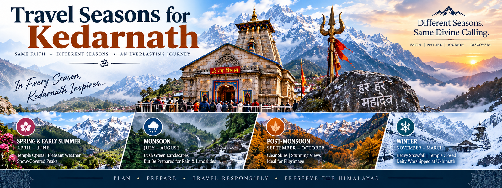 Kedarnath: Where Ancient Faith Towers Above the Himalayas