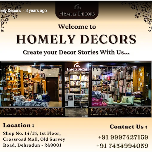 Homely Decors banner 2
